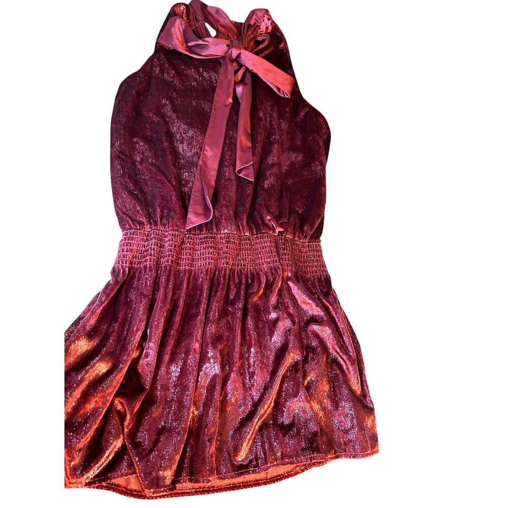Ramy Brook Red Ellin Dress - Size L - Picture 11 of 14